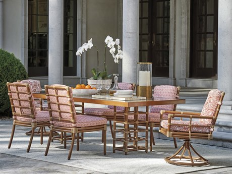 Tommy Bahama Outdoor Sandpiper Bay Aluminum Dining Set