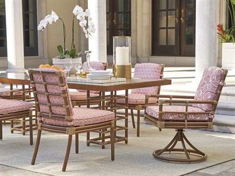 Tommy Bahama Outdoor Sandpiper Bay Aluminum Dining Set