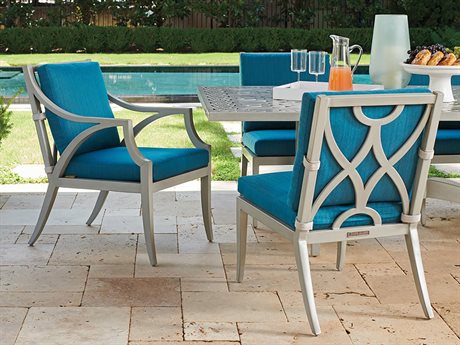 Tommy Bahama Outdoor Silver Sands Aluminum Dining Set