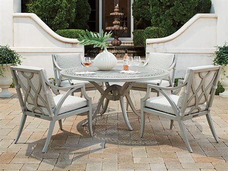 Tommy Bahama Outdoor Silver Sands Aluminum Dining Set