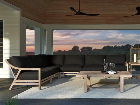Tommy Bahama Outdoor Stillwater Cove Teak Cushion Lounge Set