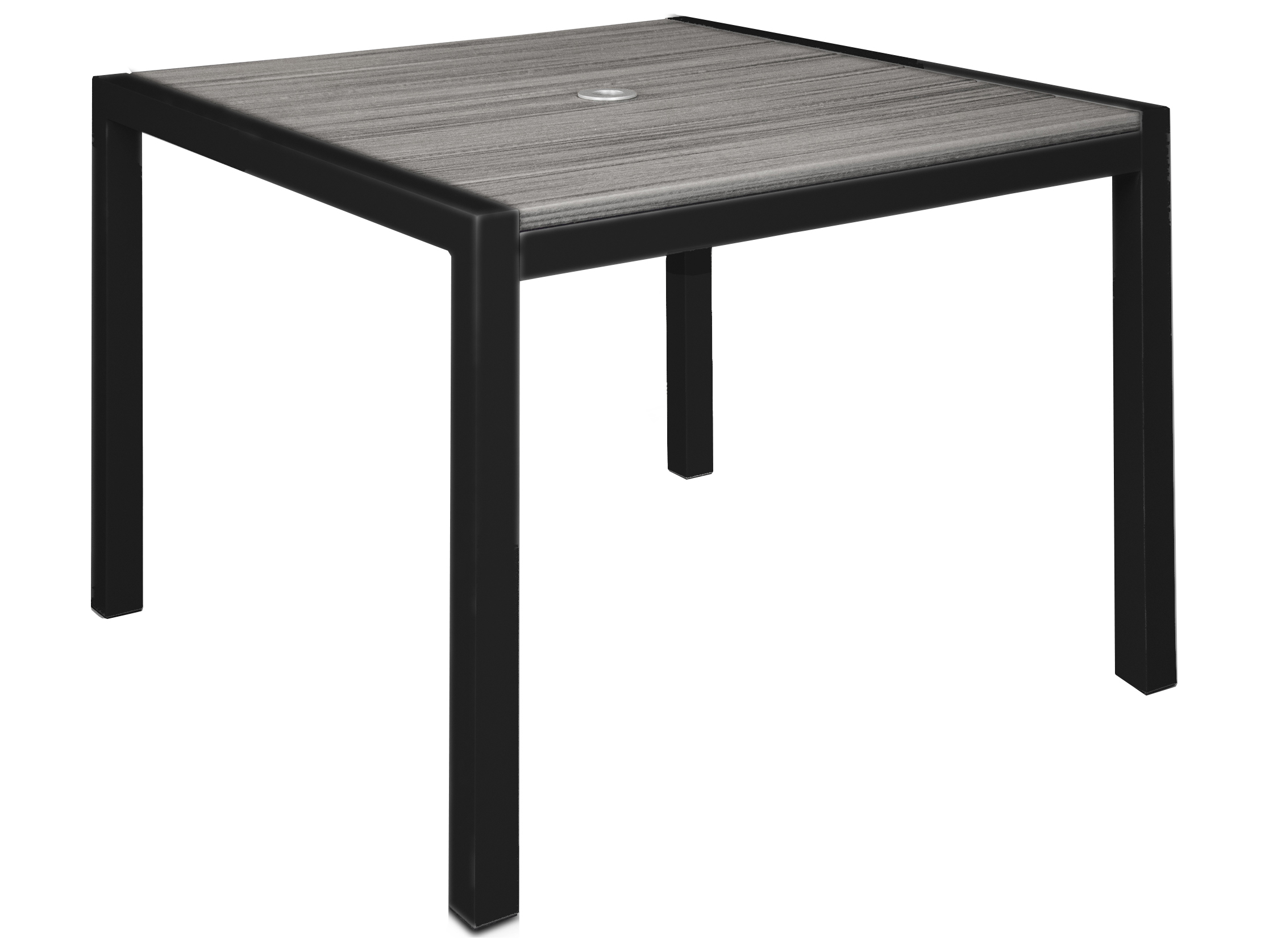Trex Outdoor Furniture Harvest 39'' x 39'' Dining Table in Satin Black