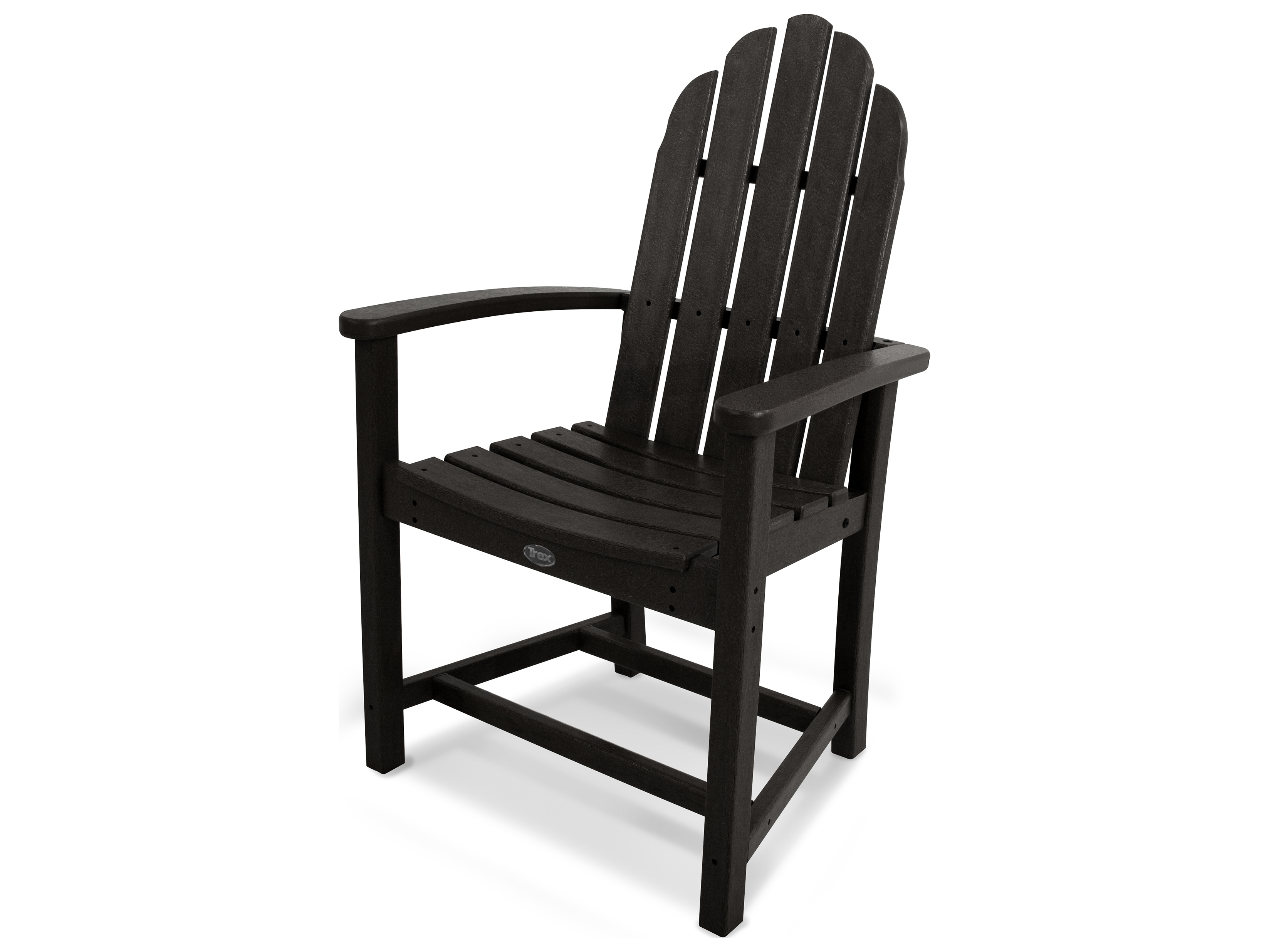 Trex® Outdoor Furniture Cape Cod Adirondack Dining Chair In Charcoal