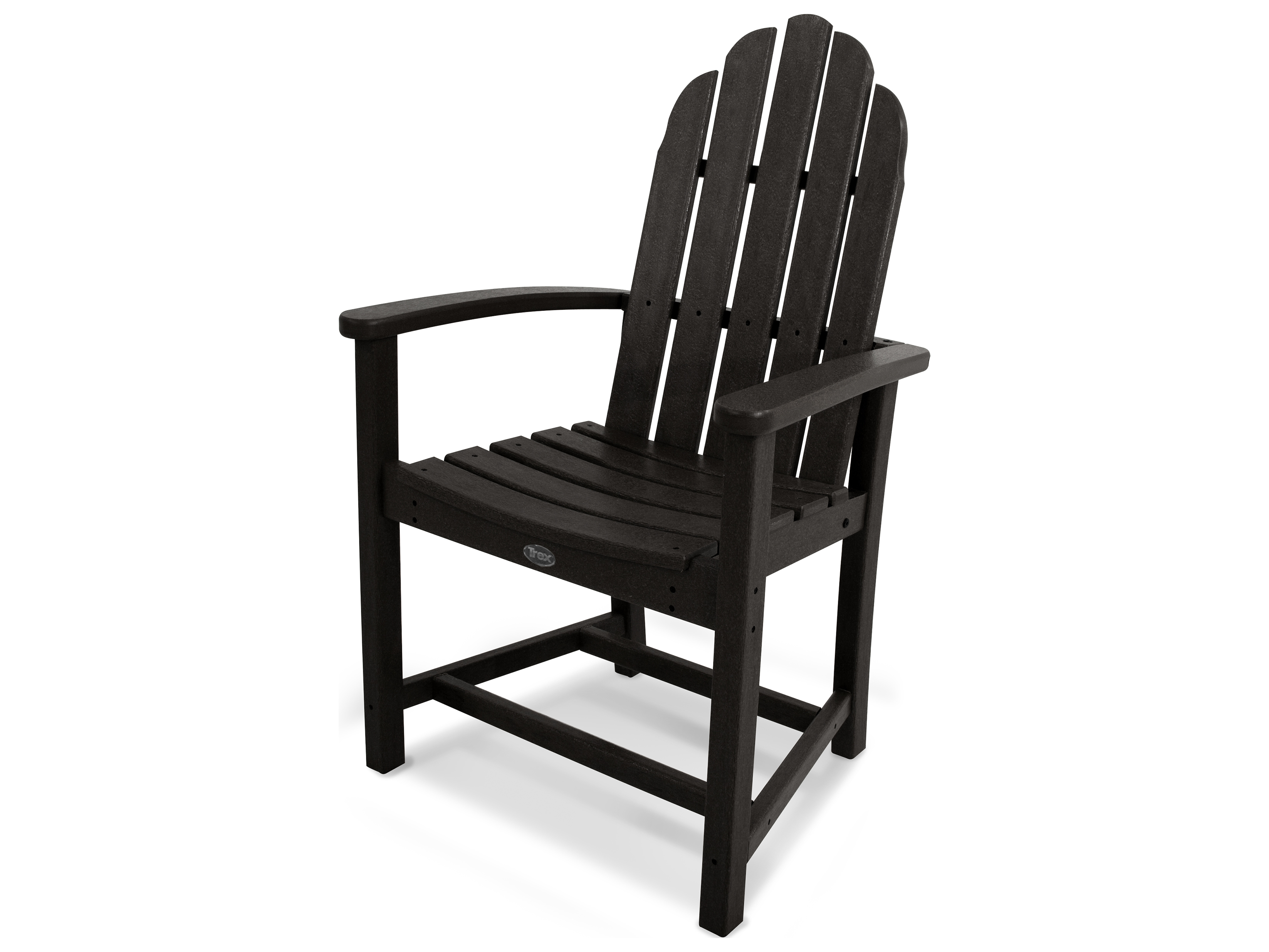Trex® Outdoor Furniture Cape Cod Adirondack Dining Chair in Charcoal