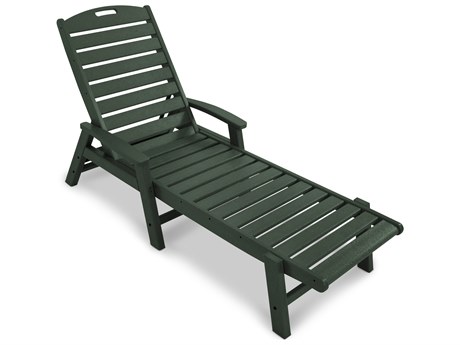 Trex® Outdoor Furniture™ Yacht Club Recycled Plastic Stackable Chaise Lounge
