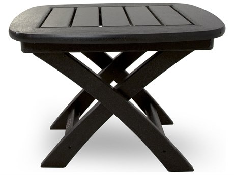 Trex® Outdoor Furniture™ Yacht Club Recycled Plastic 21''W x 18''D Rectangular End Table