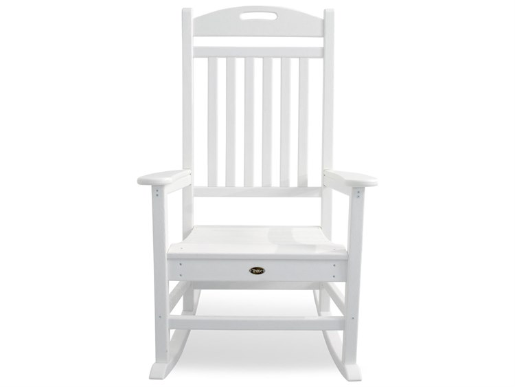 Trex Outdoor Furniture Yacht Club Rocking Chair In Classic White Txr100cw - Trex Outdoor Furniture Yacht Club Rocker Chair Classic White Trex Outdoor Furniture Yacht Club Rocking Chair In Classic White Txr100cw - Trex Outdoor Furniture Yacht Club Rocker Chair Classic White