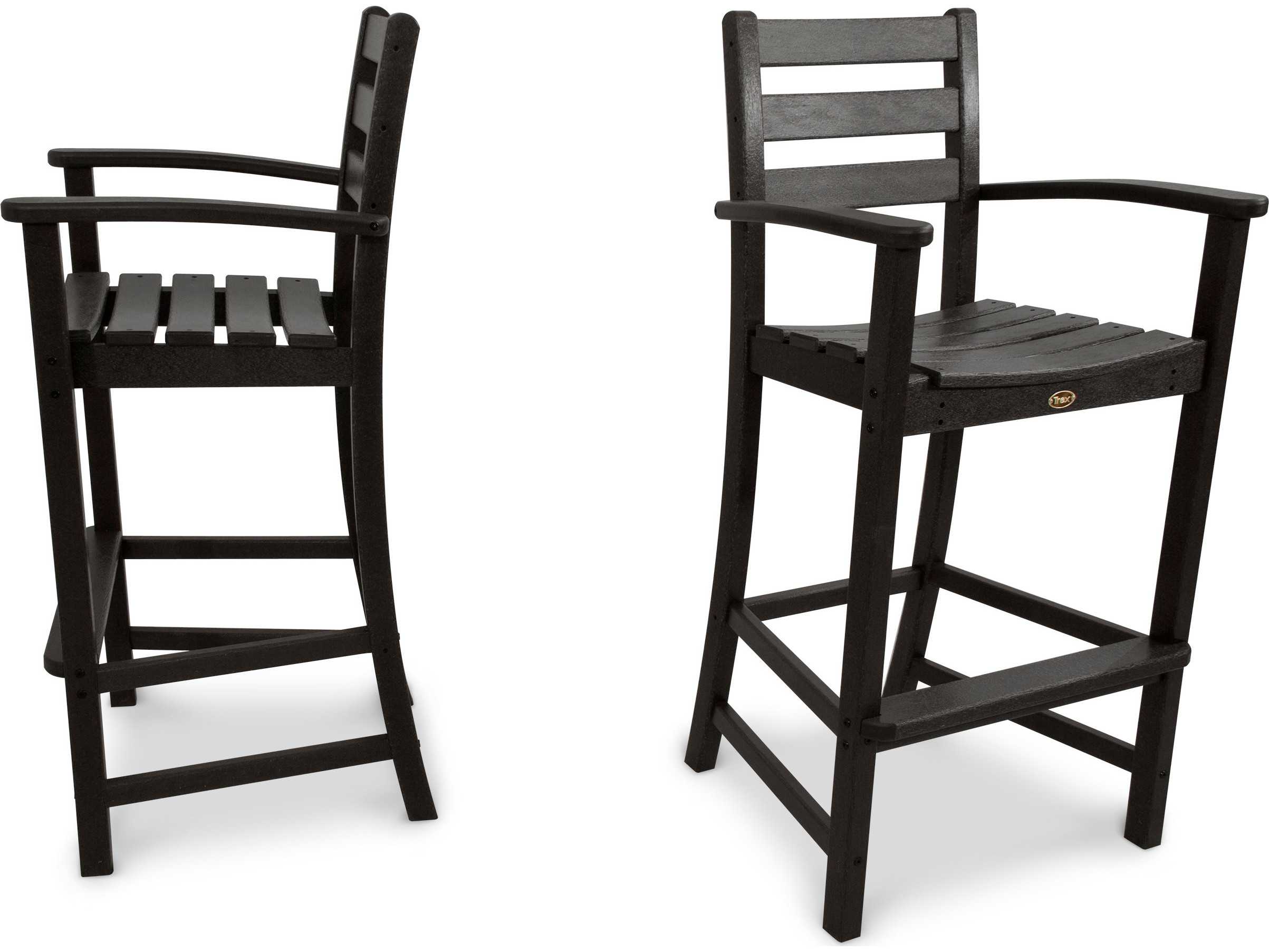 Trex® Monterey Bay Recycled Plastic 2-Piece Bar Chair Set | TRXTXS1201