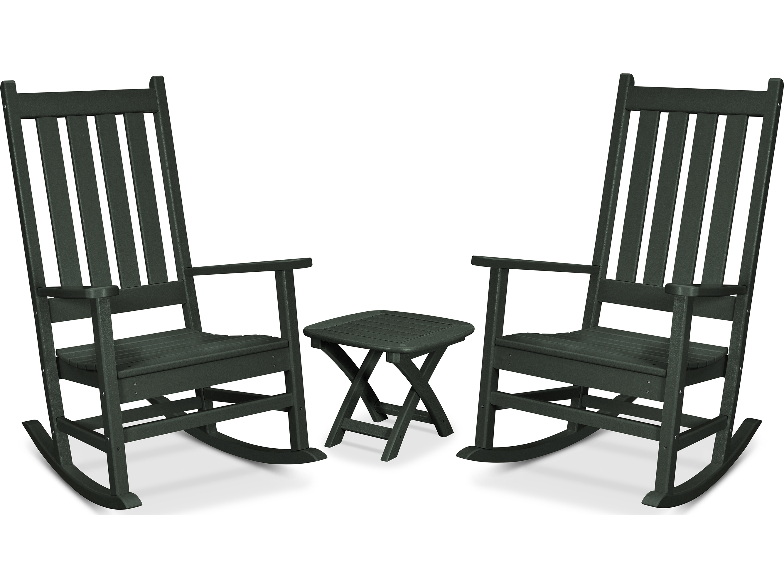 Trex Outdoor Furniture Cape Cod 3-Piece Porch Rocking ...