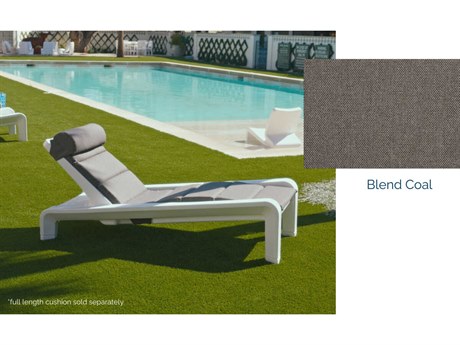 Tupelo Goods Deck Blend Coal Chaise Sunbrella Pillow