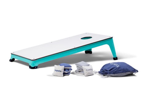 Tupelo Goods All-Weather Cornhole in Seafoam Green