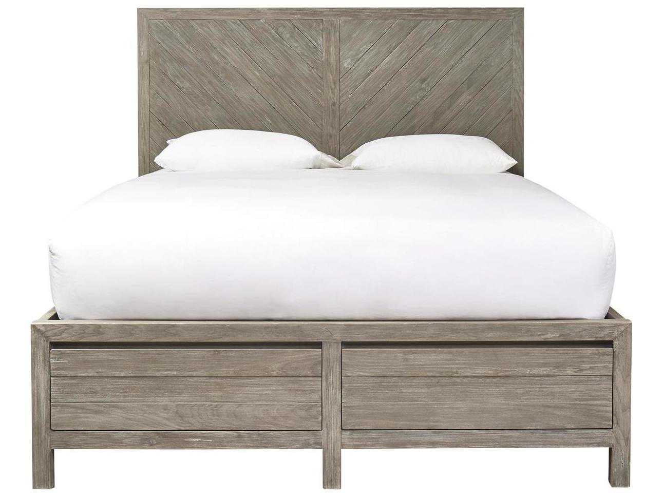 Universal Furniture Curated Greystone Biscayne California King Size Universal Furniture Curated Greystone Biscayne California King Size Panel Bed With Storage