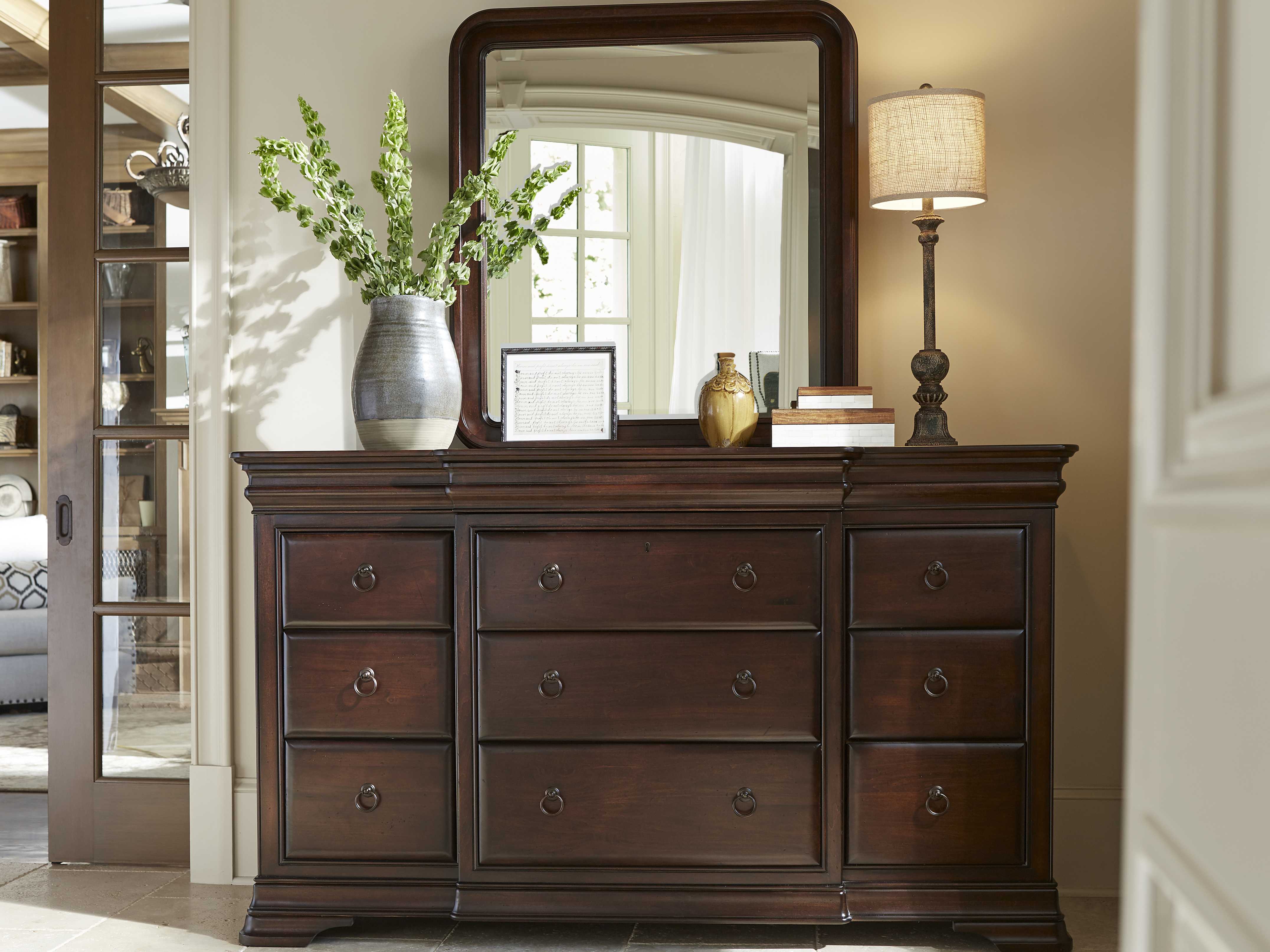 Universal Furniture Reprise Rustic Cherry 8 Drawers and up Triple