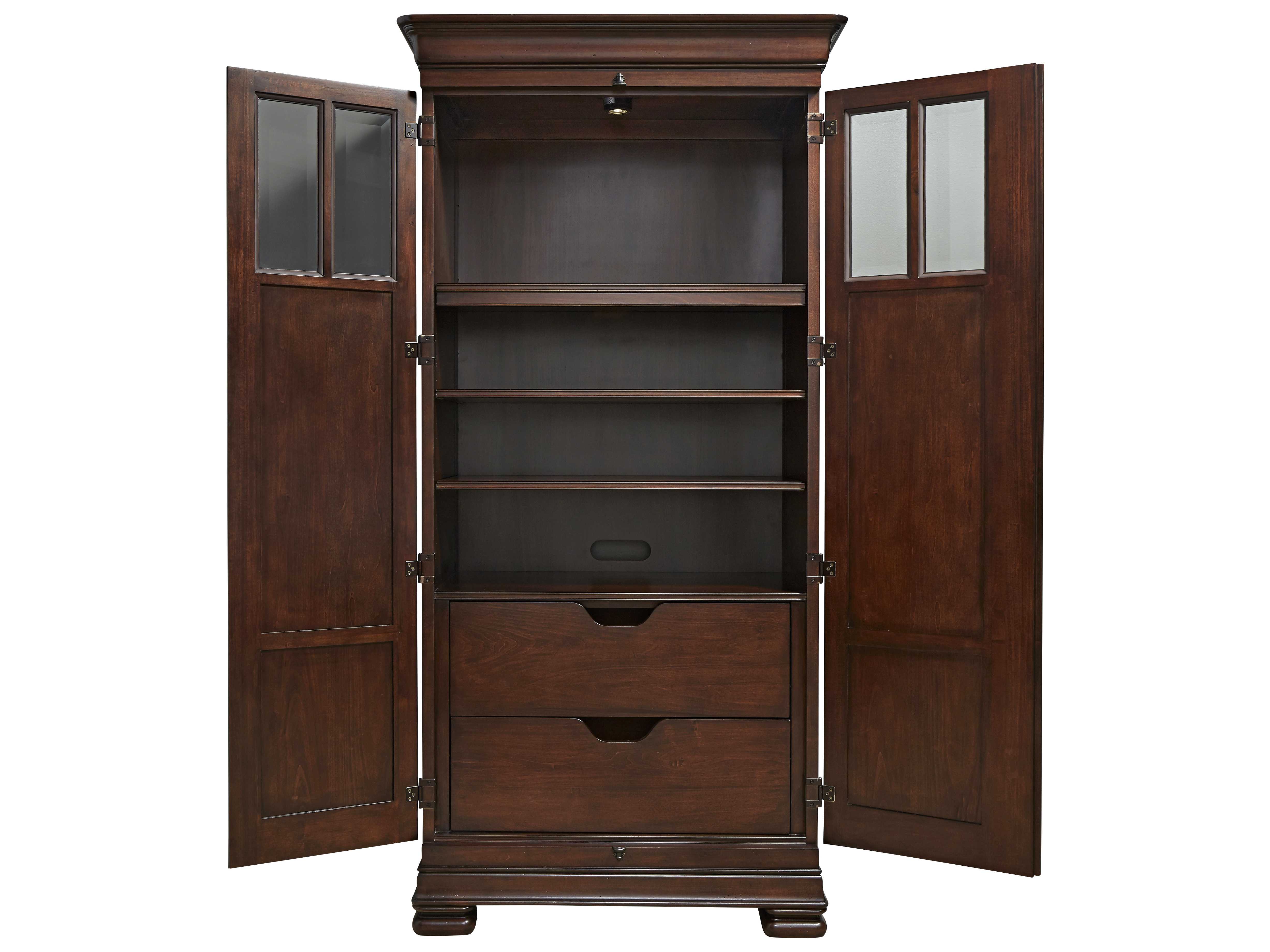 Universal Furniture Reprise Rustic Cherry Wardrobe Armoire UF581160