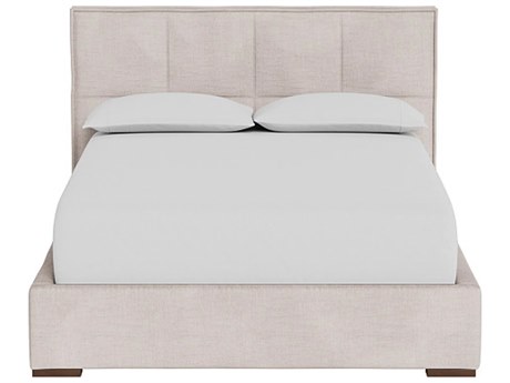 Universal Furniture Connery Bed Beige Upholstered Queen Panel
