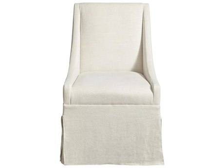 Universal Furniture Modern Townsend White Upholstered Side Dining Chair