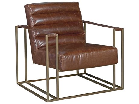 Universal Furniture Jensen Brown Leather Accent Chair