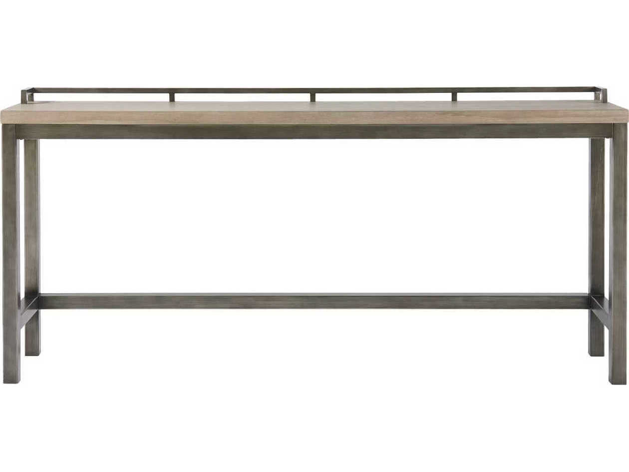 Universal Furniture Curated Greystone 82'' Wide Rectangular Counter