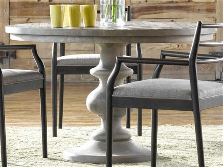Universal Furniture Curated Greystone 48 Wide Round Niles Dining Universal Furniture Curated Greystone 48 Wide Round Niles Dining Table