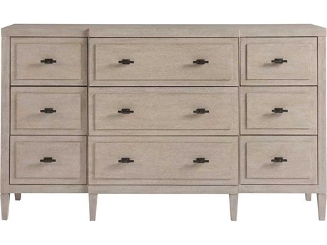 Universal Furniture Midtown 9-Drawers Beige Hardwood Dresser