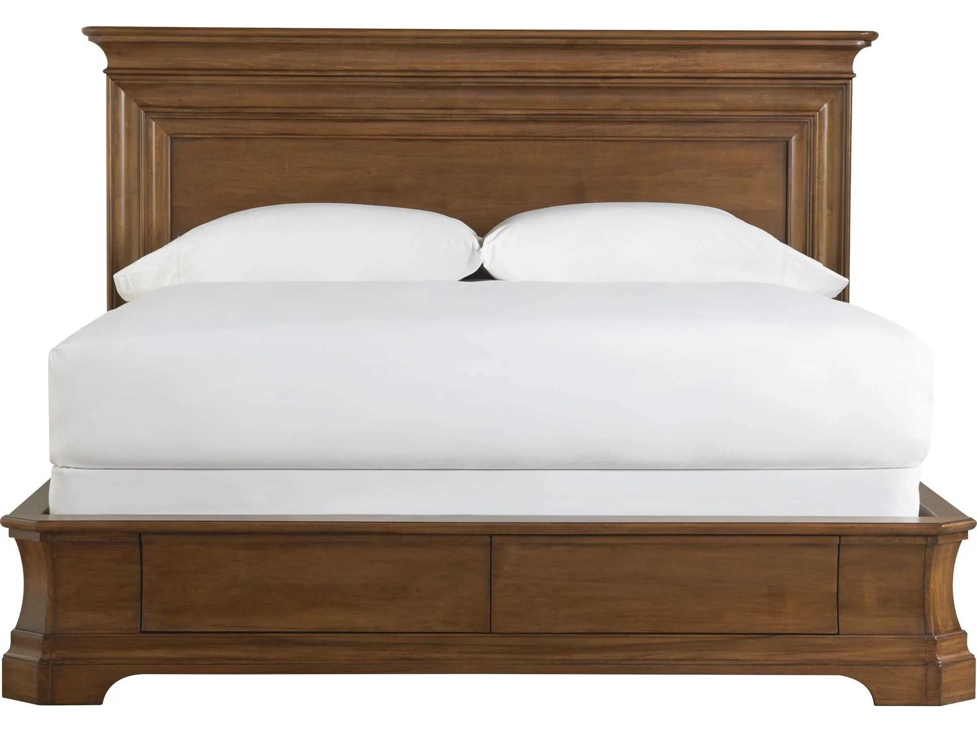 Universal Furniture Kingsbury Cognac Queen Platform Bed UF904250B