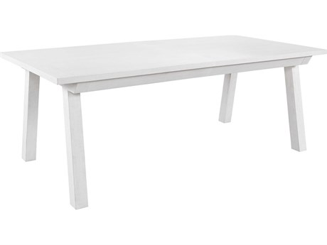Universal Furniture Modern Farmhouse Miller Extendable Rectangular Wood Rustic Oak Dining Table