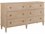 Universal Furniture Modern Farmhouse 68" Wide 6-Drawers White Oak Wood Double Dresser  UFU011A040