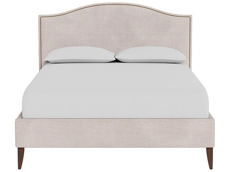 Universal Furniture Tatum Bed Beige Upholstered Queen Platform