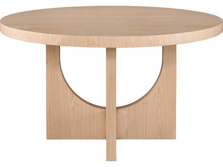 Universal Furniture Nomad Callon Round Wood Tech Oak Dining Table
