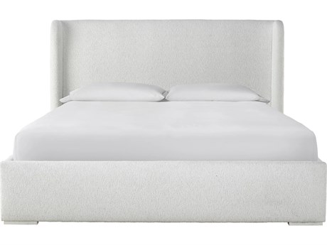 Universal Furniture Restore Bed White Upholstered King Panel