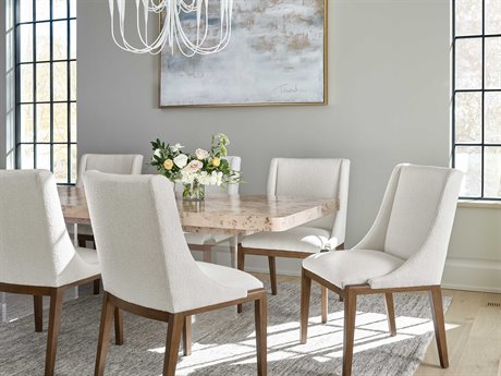 Universal Furniture Tranquility Walnut Wood Dining Room Set