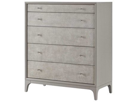 Universal Furniture Tranquility 5-Drawers Aura Gray Accent Chest