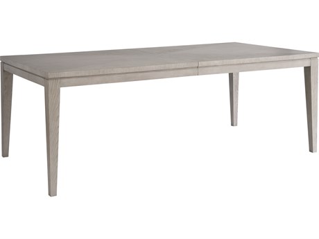 Universal Furniture Coalesce Extendable Rectangular Wood Rolling Fog Dining Table