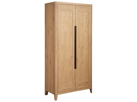 Universal Furniture Modern Organic Natural Oak Walker Wardrobe