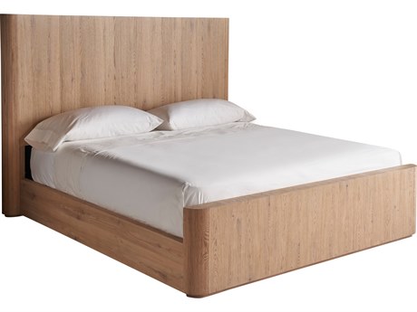 Universal Furniture Modern Organic Natural Oak Walker Bed Queen