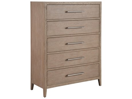 Universal Furniture Modern Gray Oak Cove Drawer Chest