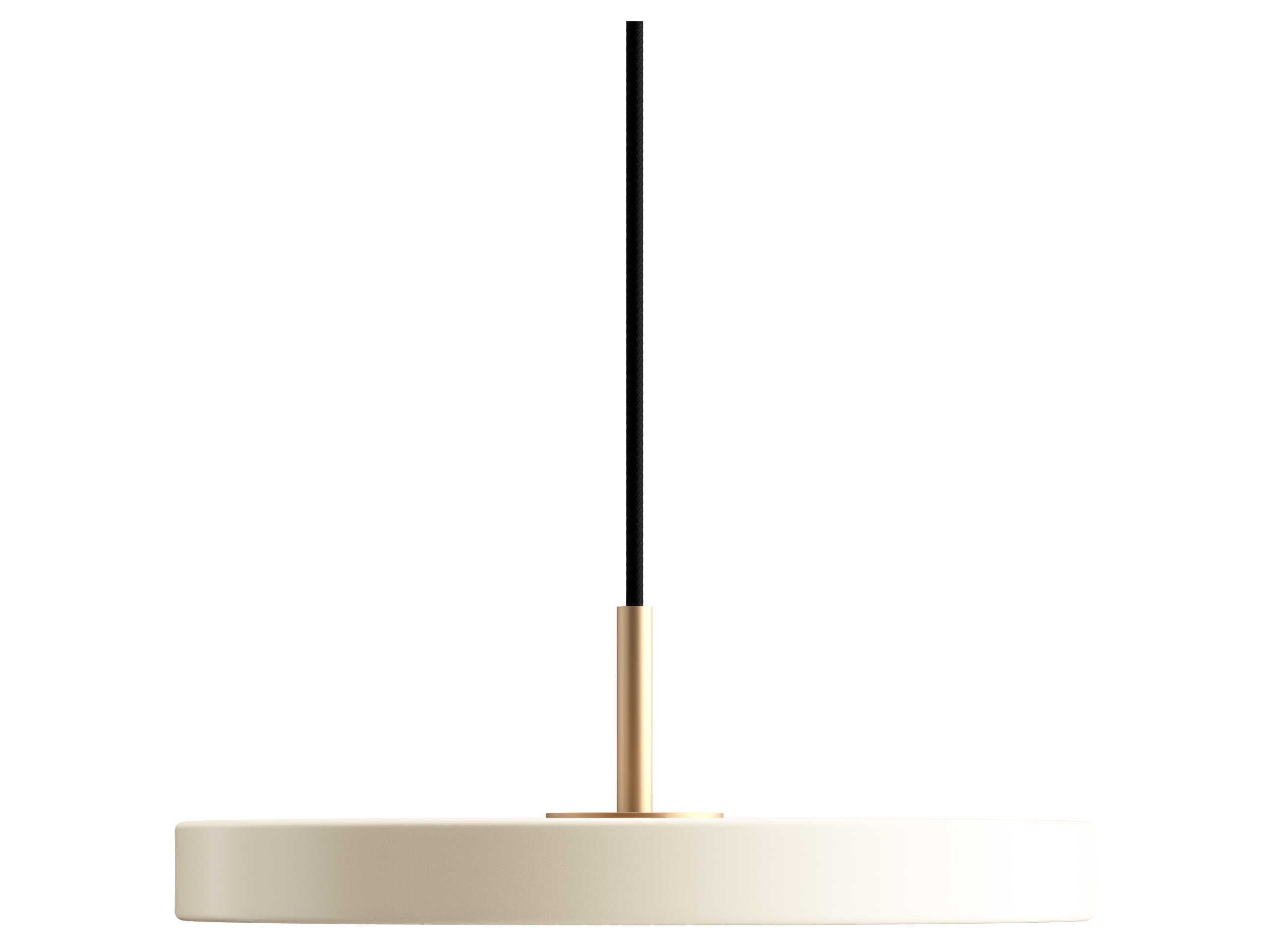 Asteria 1-Light Pearl White Round Mini Pendant