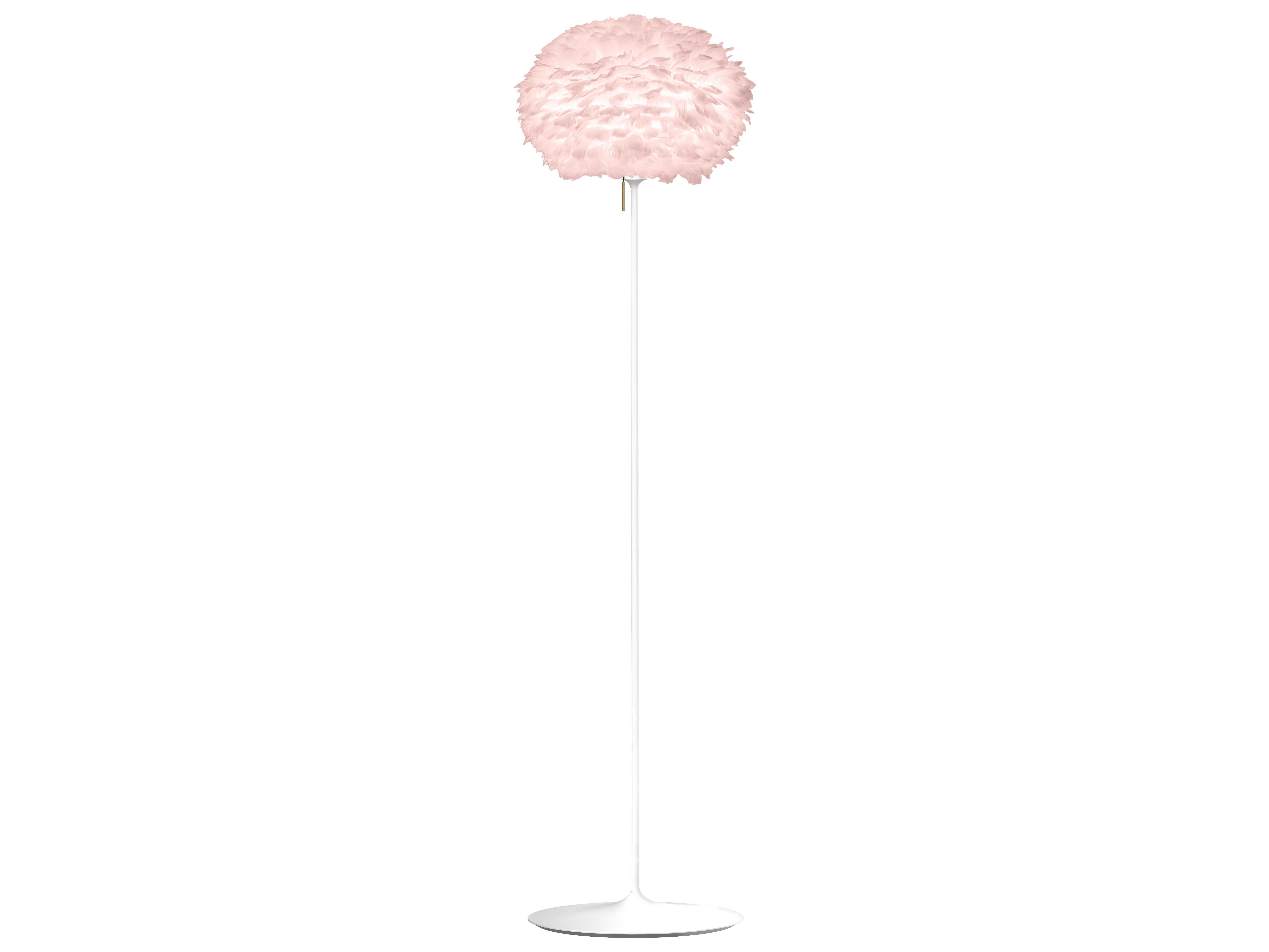 Eos Medium Light Rose Pink Floor Lamp