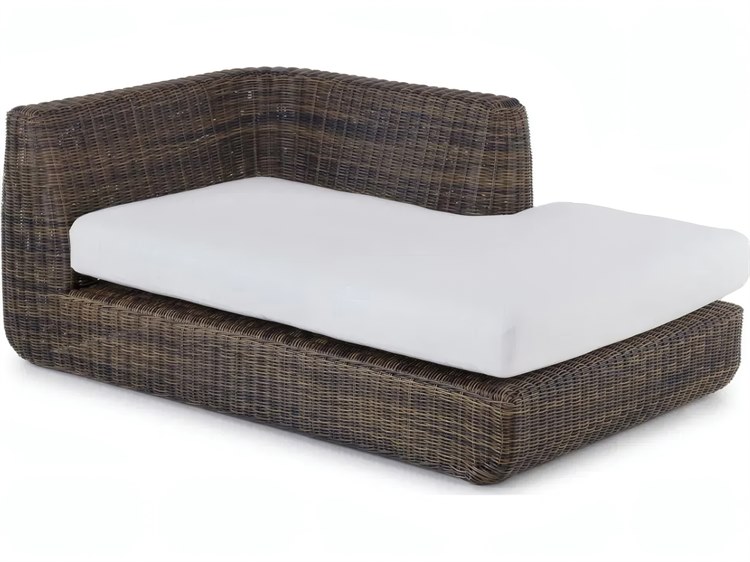 UnoPiu Agora Left Chaise Lounge Module in WaProLace