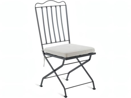 UnoPiu Toscana Wrought Iron Folding Side Chair