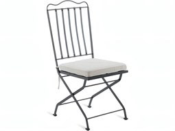 UnoPiu Toscana Wrought Iron Folding Side Chair