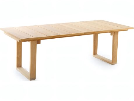 UnoPiu Cosette Teak Extendable Rectangular Dining Table