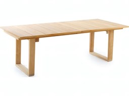 UnoPiu Cosette Teak Extendable Rectangular Dining Table