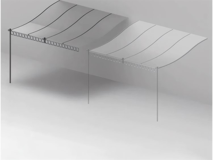 UnoPiu Tibisco Attached Pergola Extension Double