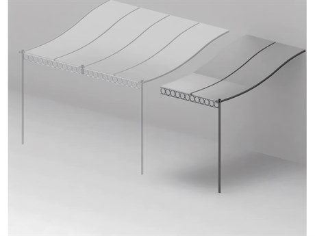 UnoPiu Tibisco Attached Pergola Extension Single