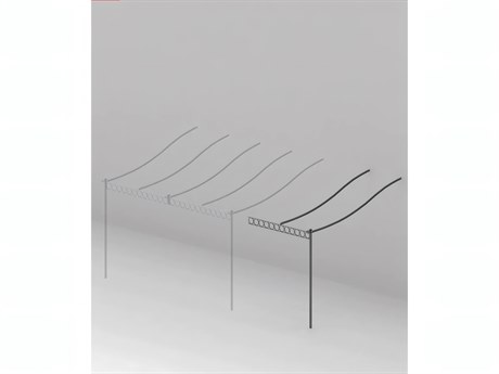 UnoPiu Tibisco Extension Single Attached Pergola without Roofing