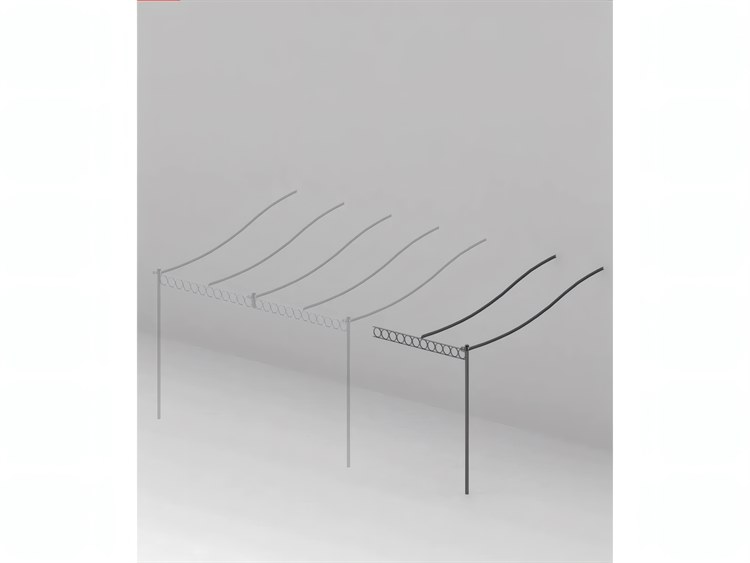UnoPiu Tibisco Extension Single Attached Pergola without Roofing