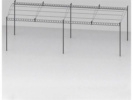 UnoPiu Tibisco Freestanding Pergola Extension Double without Roofing