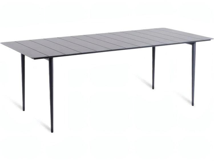 UnoPiu Experience Aluminum Rectangular Dining Table