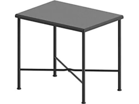 Unopiu Igea 52" x 38" Rectangular Coffee Table in Iron